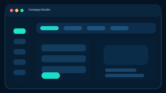 Campaign Builder preview